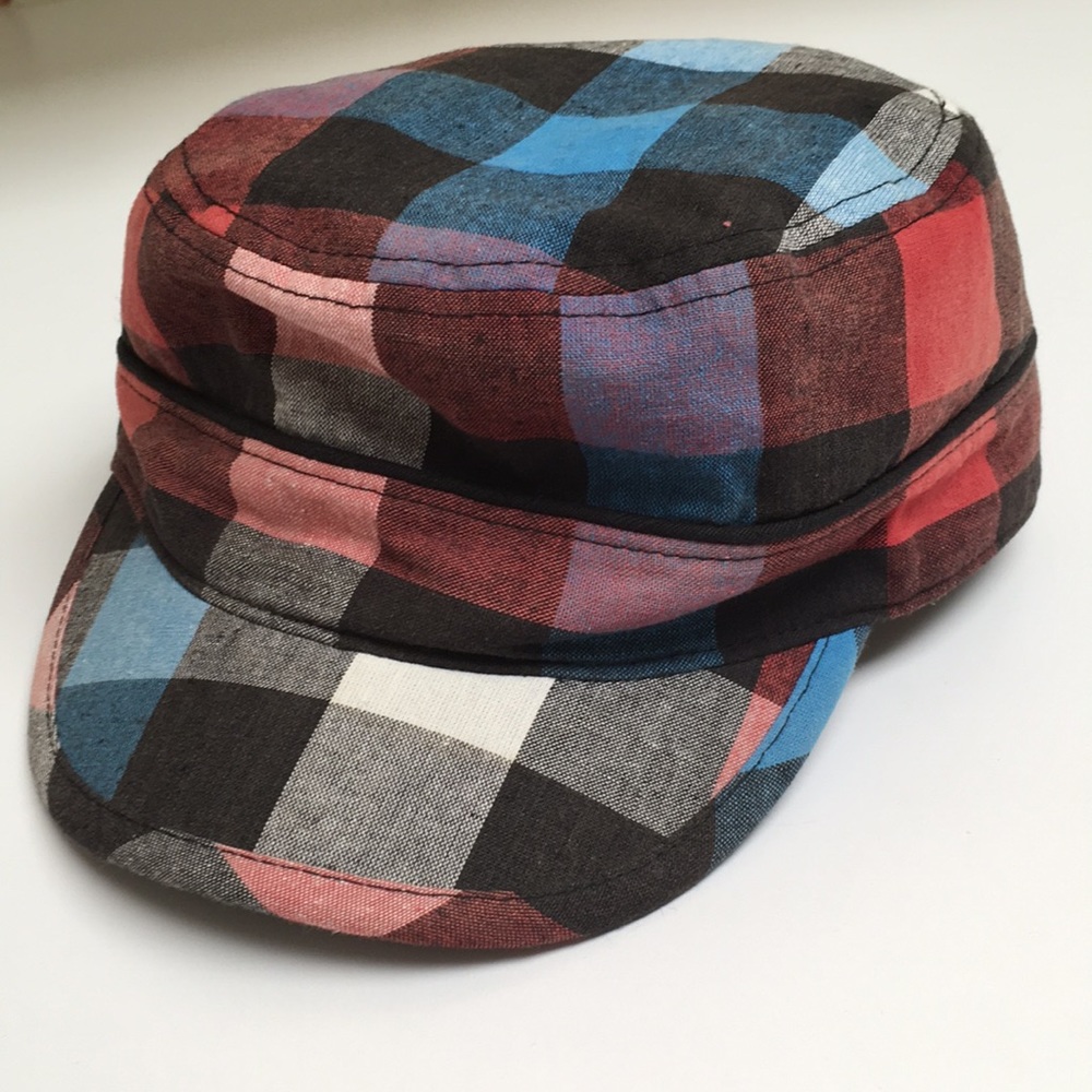 multicolor cadet hat